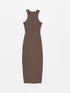 LC Waikiki Women's Halter Neck Straight Bodycon Dress